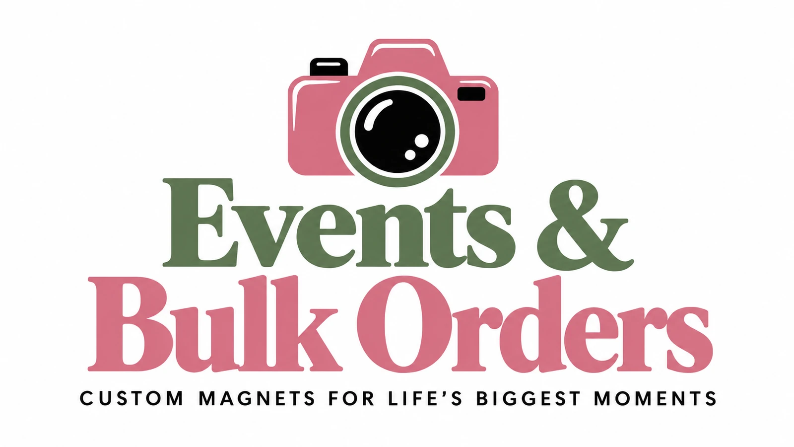 Events & Bulk Orders Camera Logo